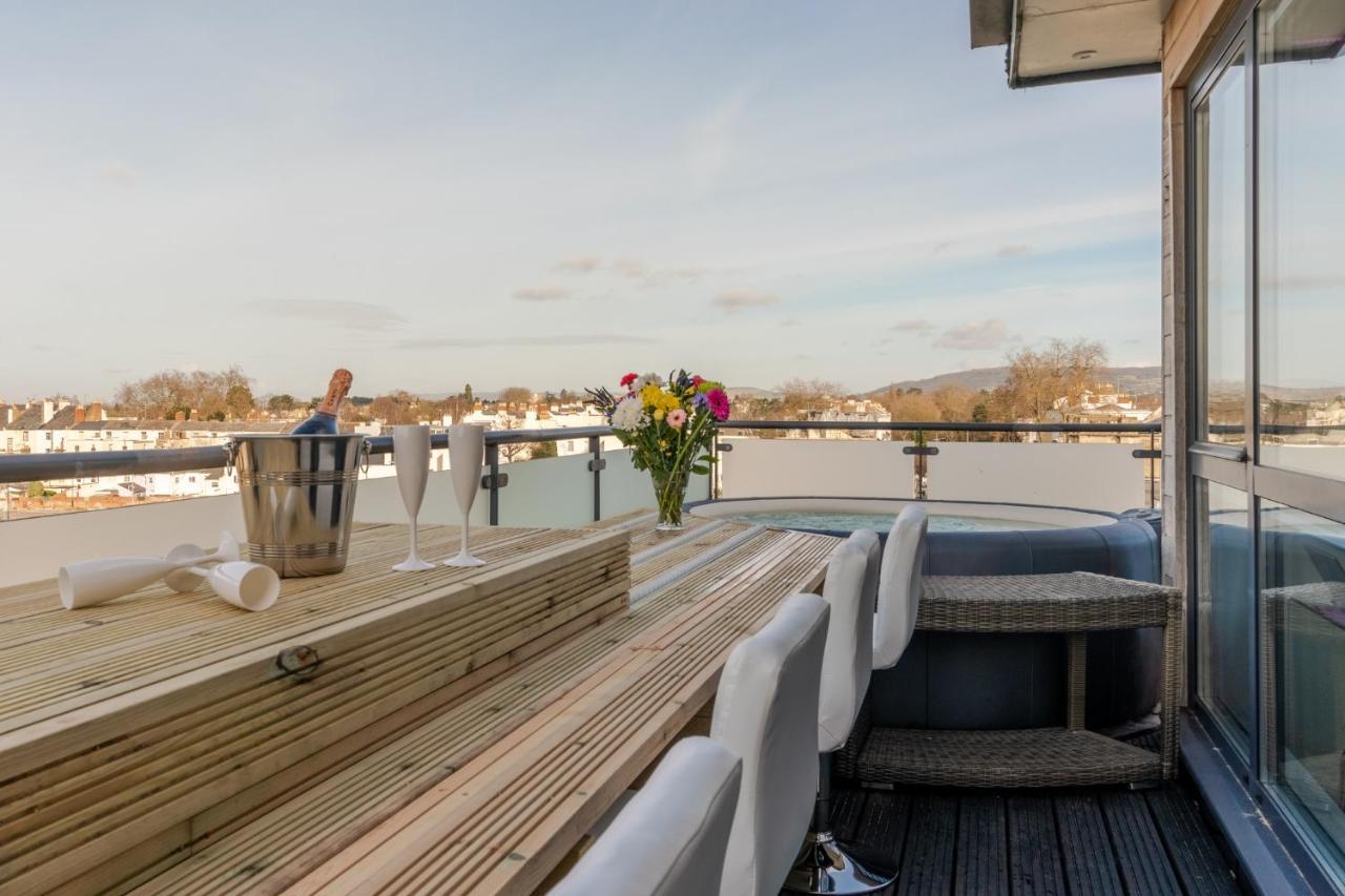 Central Penthouse With Hot Tub & Views 22 Челтенхам Экстерьер фото
